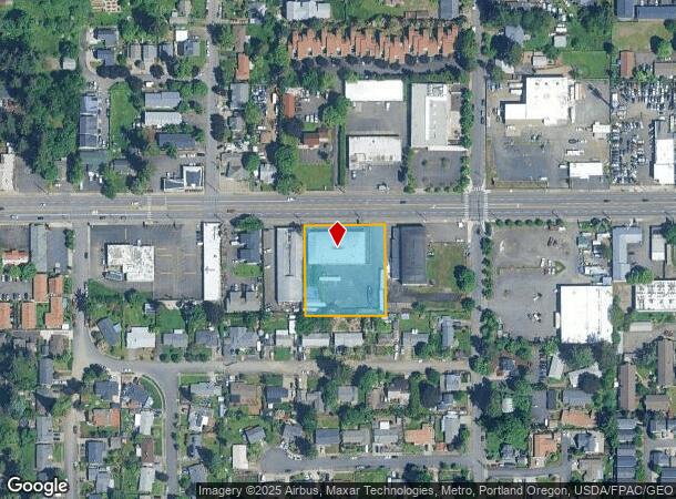  14410 Se Stark St, Portland, OR Parcel Map