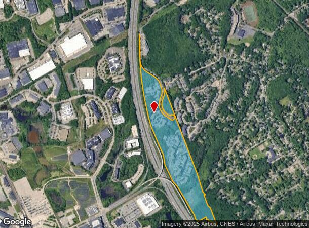 1 Inwood Dr, Woburn, MA Parcel Map