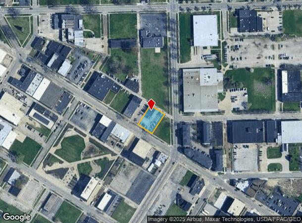  1726 Adams St, Toledo, OH Parcel Map