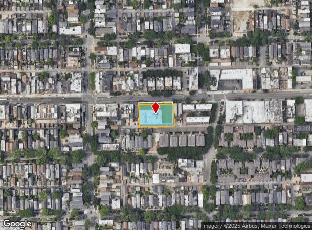  1333 W Belmont Ave, Chicago, IL Parcel Map