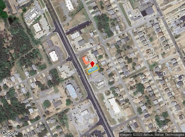  1313 S Croatan Hwy, Kill Devil Hills, NC Parcel Map