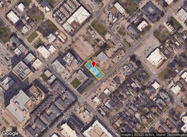  4321 Live Oak St, Dallas, TX Parcel Map
