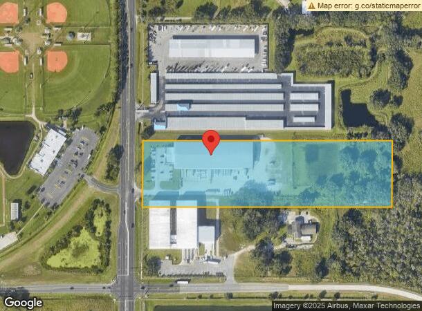  1702 Jim Johnson Rd, Plant City, FL Parcel Map