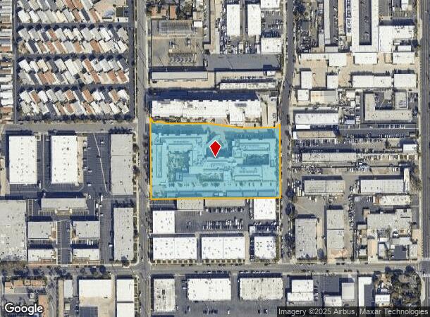1640 Monrovia Ave, Costa Mesa, CA Parcel Map