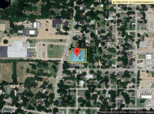  1003 S Houston St, Kaufman, TX Parcel Map