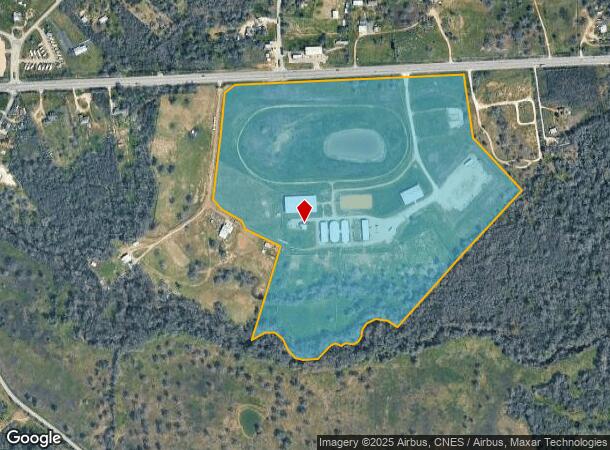 1495 W Sh 21 W, Cedar Creek, TX Parcel Map