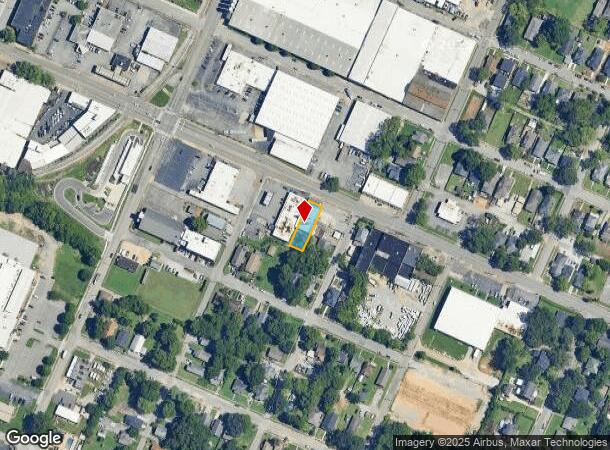  1412 E Main St, Chattanooga, TN Parcel Map