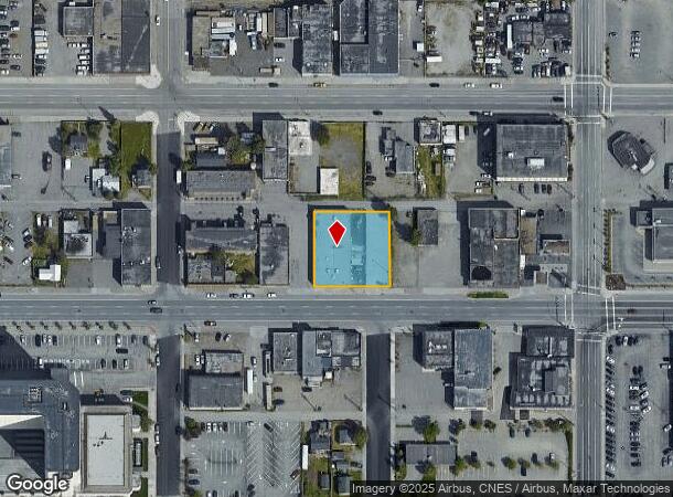  545 E 5Th Ave, Anchorage, AK Parcel Map