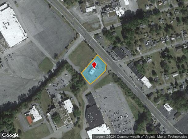  215 Stateline Ctr, Bristol, VA Parcel Map