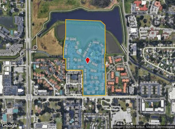  851 Lake Tivoli Blvd, Kissimmee, FL Parcel Map