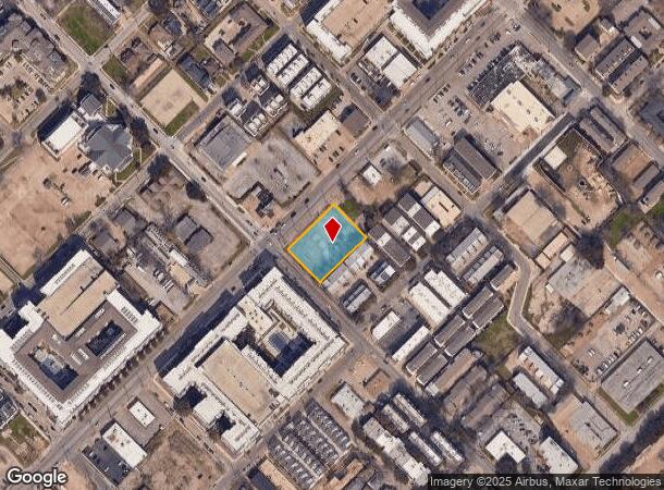  3808 Ross Ave, Dallas, TX Parcel Map