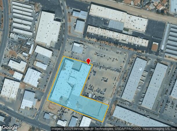 1430 Vanderbilt Dr, El Paso, TX Parcel Map