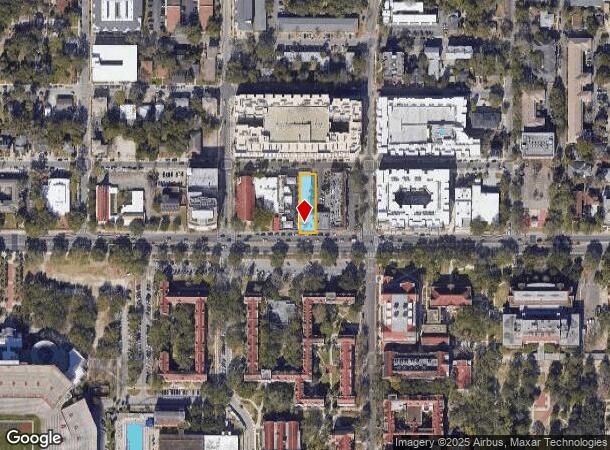  1720 W University Ave, Gainesville, FL Parcel Map
