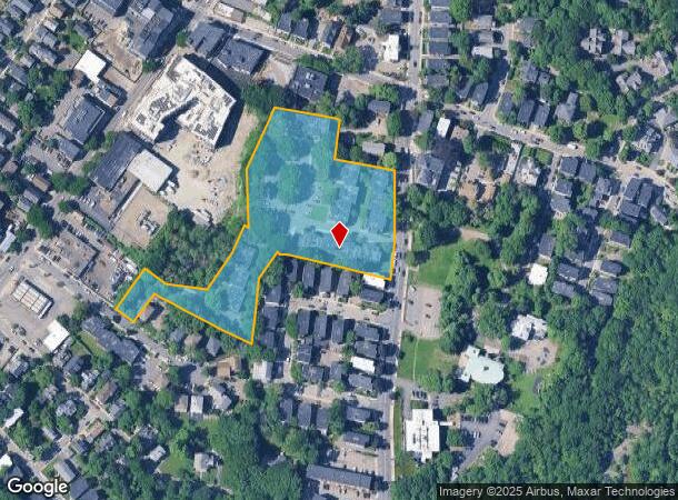  107 Forest Hills St, Jamaica Plain, MA Parcel Map