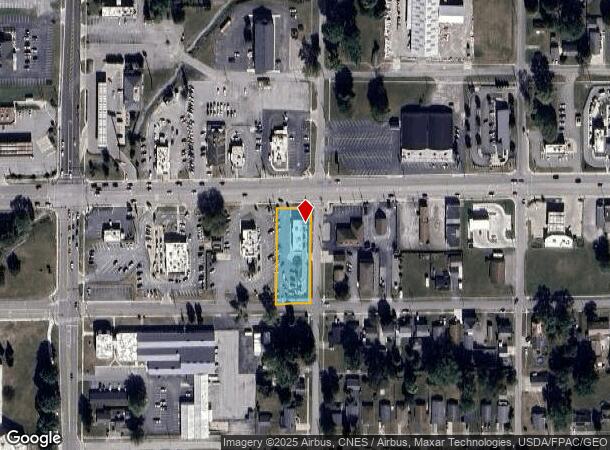  701 Trenton Ave, Findlay, OH Parcel Map