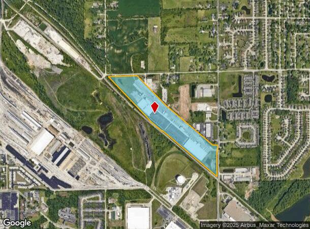 3320 S Arlington Ave, Indianapolis, IN Parcel Map