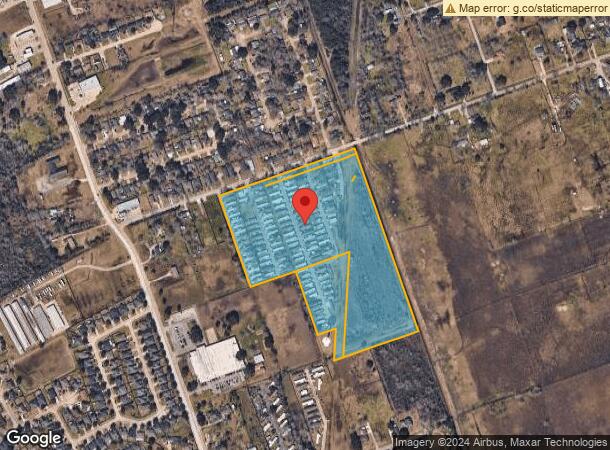  700 Verhalen Rd, Alvin, TX Parcel Map