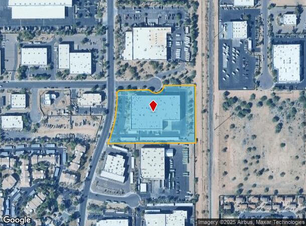  295 E Corporate Pl, Chandler, AZ Parcel Map