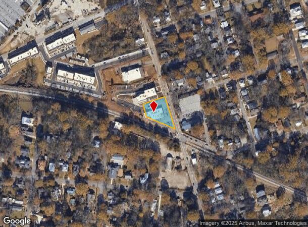  585 Barber St, Athens, GA Parcel Map