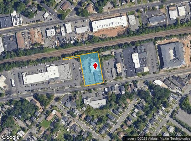  343 South Ave E, Westfield, NJ Parcel Map