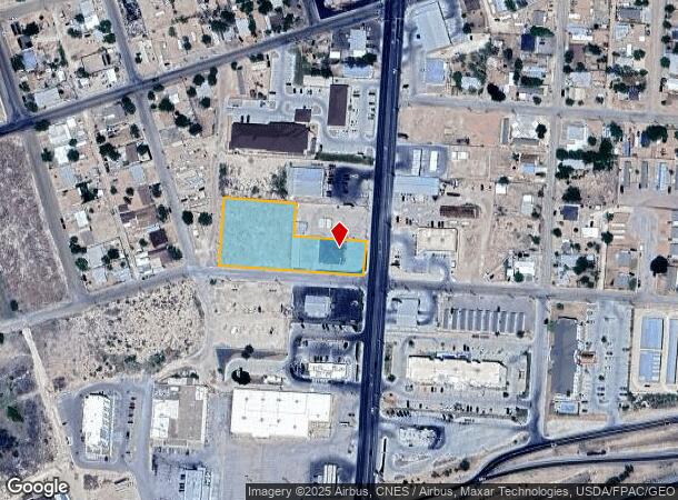 1705 S Stockton Ave, Monahans, TX Parcel Map