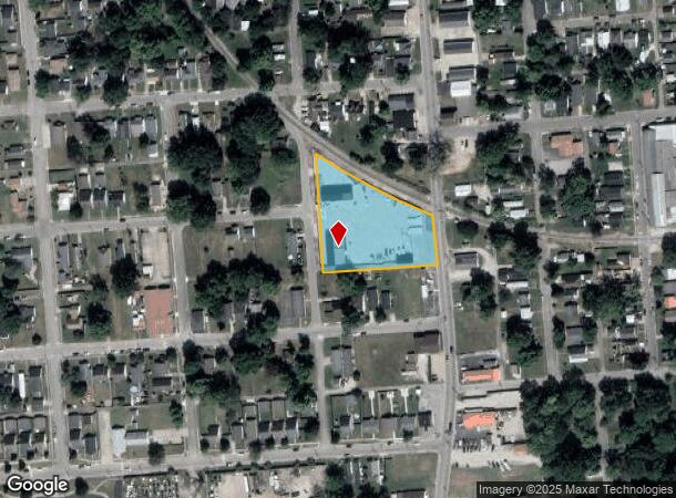  800 Crabtree Ave, Owensboro, KY Parcel Map