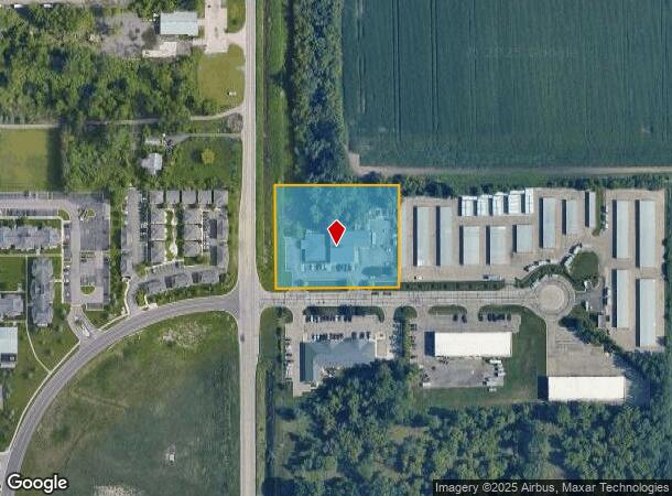 4055 Hunsaker Dr, East Lansing, MI Parcel Map