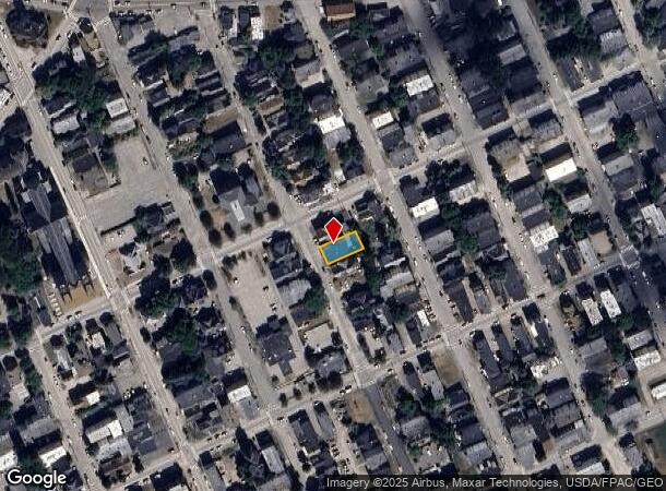  52 Howe St, Lewiston, ME Parcel Map