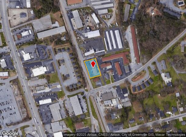  1 Murray Dr, Mauldin, SC Parcel Map