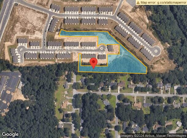  1756 Rock Chapel Rd, Lithonia, GA Parcel Map