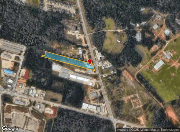 4235 N Frazier St, Conroe, TX Parcel Map