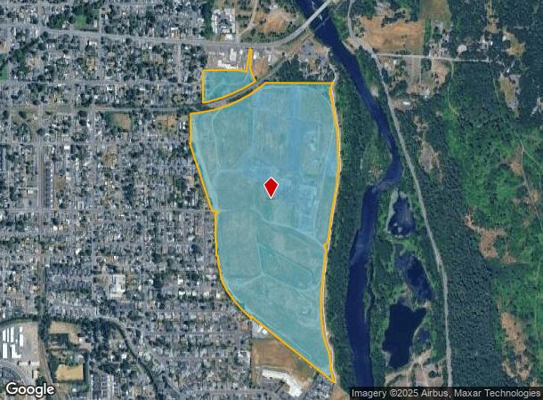 1280 E Milton St, Lebanon, OR Parcel Map