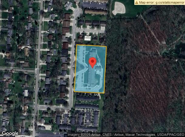  100 Georgetown Dr, Delaware, OH Parcel Map