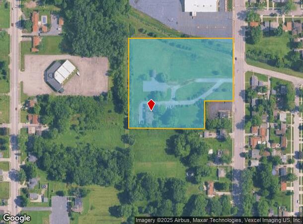  1234 N Broad St, Griffith, IN Parcel Map