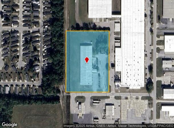 1530 Harvard Ave, Findlay, OH Parcel Map