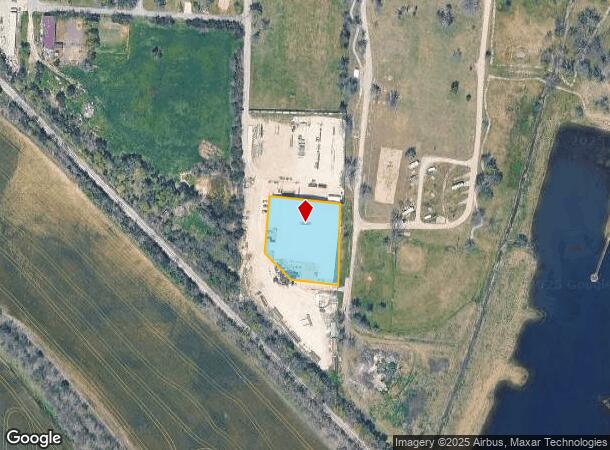  600 S Sycamore St, Leonard, TX Parcel Map