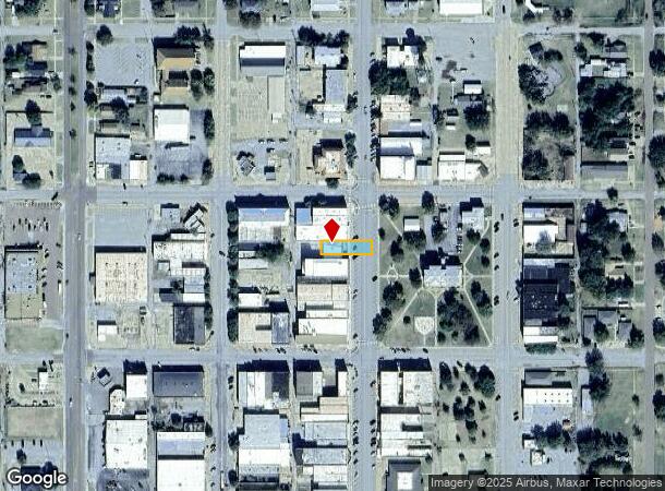  307 S Main St, Hobart, OK Parcel Map