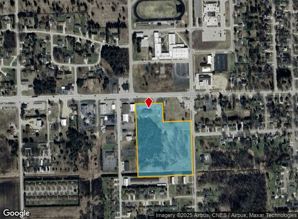 749 S Van Dyke Rd, Bad Axe, MI Parcel Map