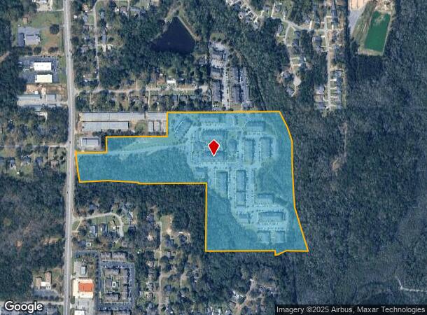  2175 Schillinger Rd S, Mobile, AL Parcel Map