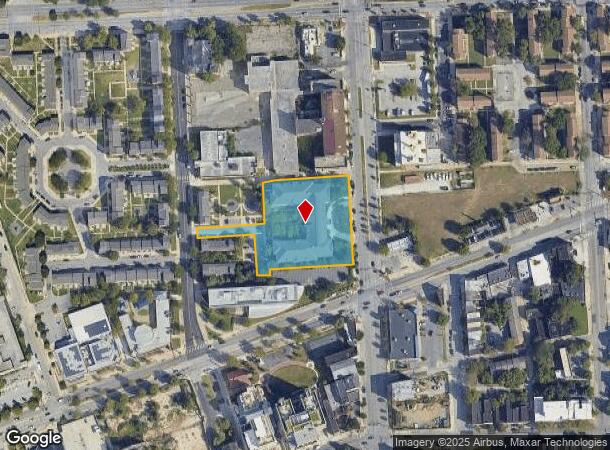 110 N Central Ave, Baltimore, MD Parcel Map