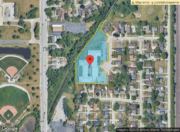  16000 Wabash Ave, South Holland, IL Parcel Map