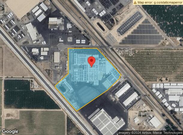  416 E South Ave, Fowler, CA Parcel Map