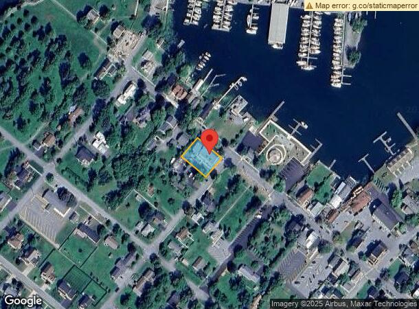  401 W Main St, Sackets Harbor, NY Parcel Map