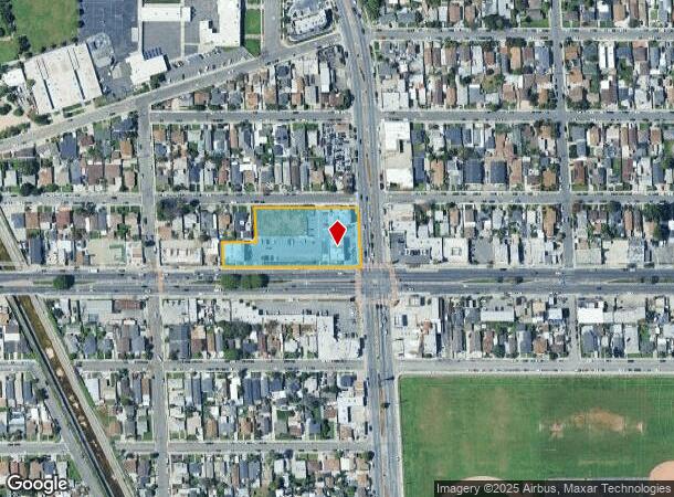  809 W Rosecrans Ave, Compton, CA Parcel Map