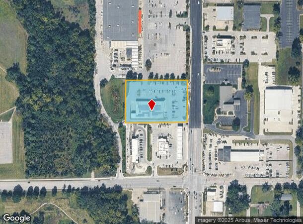  1217 N Main St, Lansing, KS Parcel Map