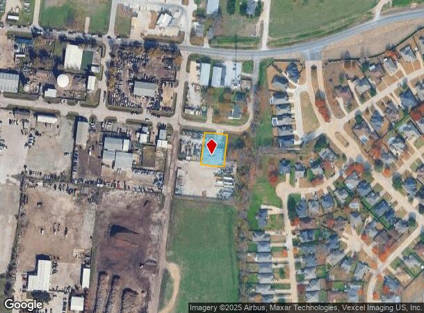  314 E 4Th St, Justin, TX Parcel Map