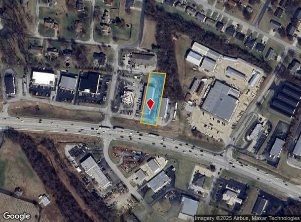 1220 E John Rowan Blvd, Bardstown, KY Parcel Map