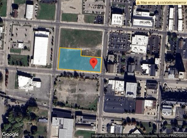  200 W High St, Springfield, OH Parcel Map