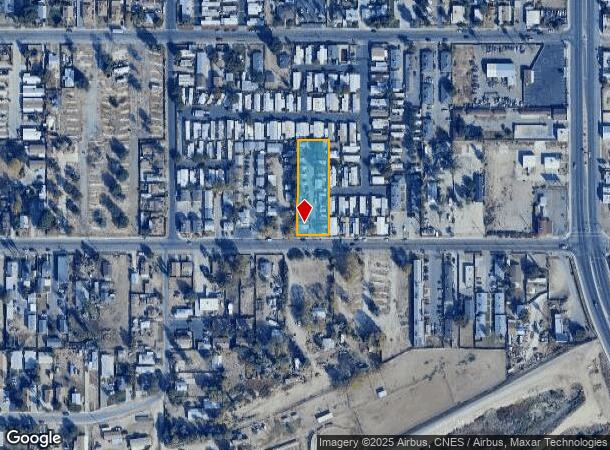  206 Beardsley Ave, Bakersfield, CA Parcel Map