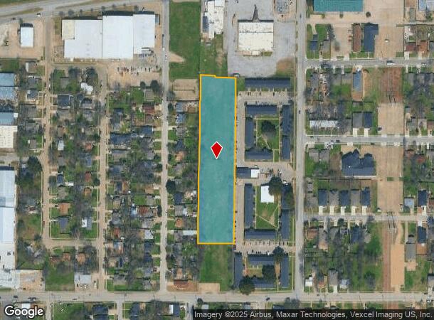  2323 W Jefferson St, Grand Prairie, TX Parcel Map